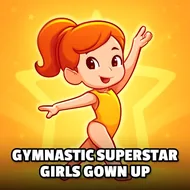 Gymnastic Superstar Girls Gown Up - Dance Party game